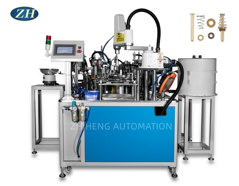 O-ring Spring Double Gasket Assembly Machine Line Reliability