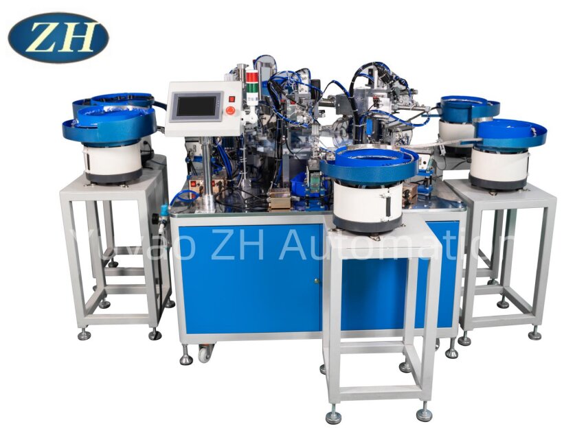 Automatic Pin Insert Assembly Machine Good Security