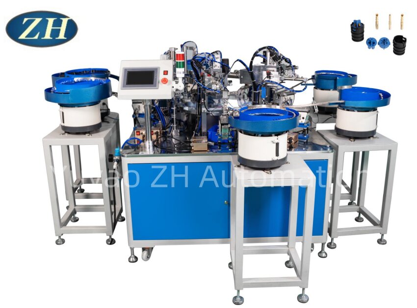 Automatic Pin Insert Assembly Machine Good Security