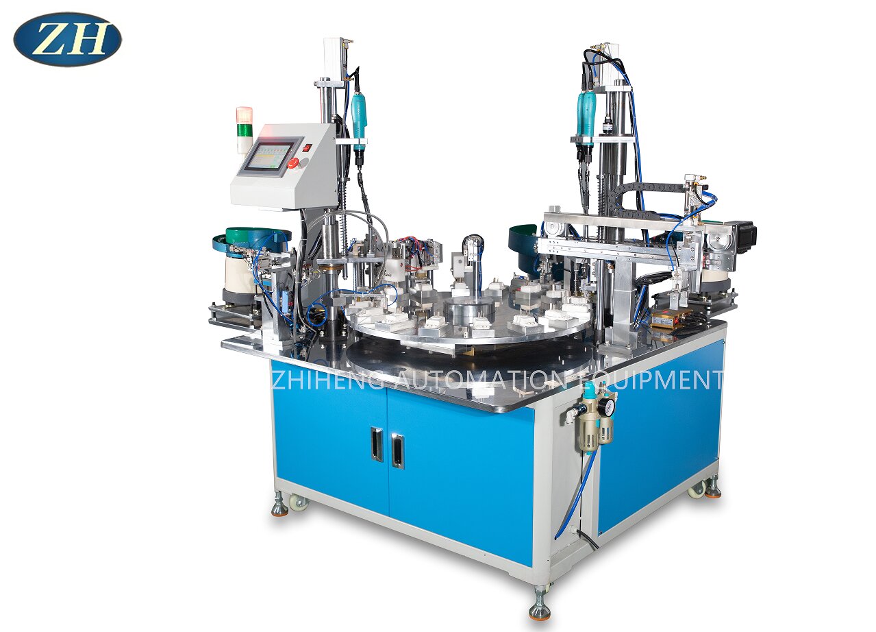 Semi-Automatic Leakage Protection Plug Test Screw Machine Line Reliability