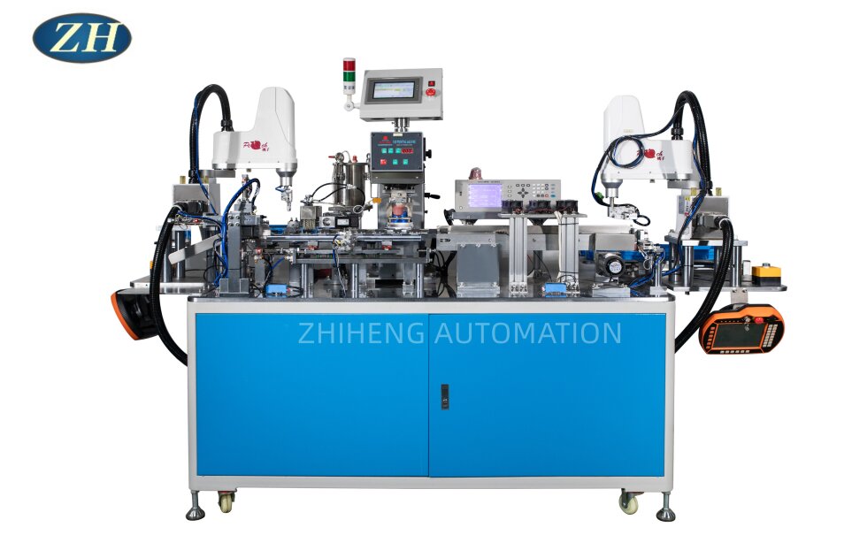 Solenoid Valve Coil Testing And Printing Machine Line High Accuracy