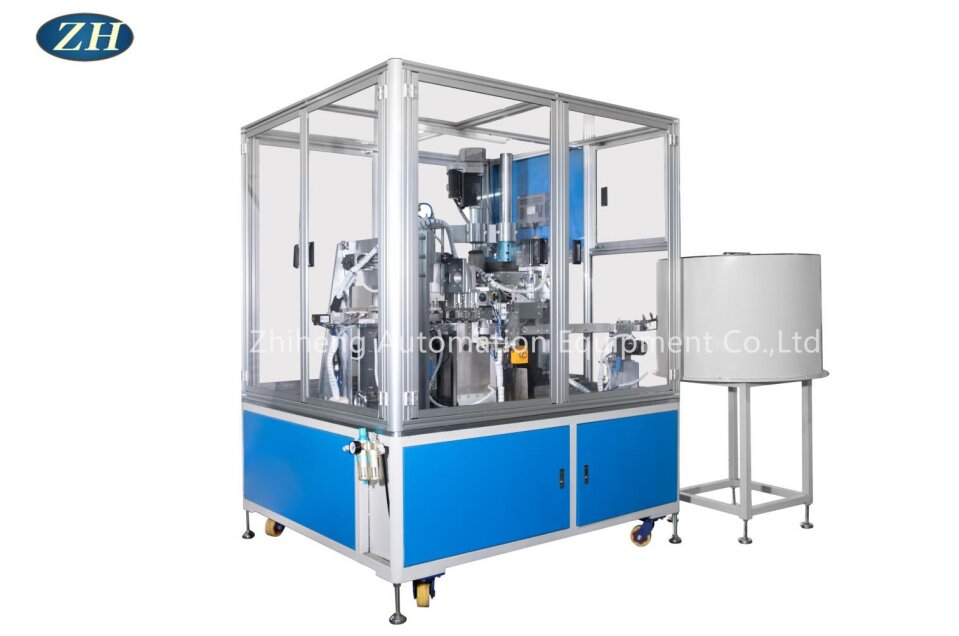 High Degree Of Automatic Zinc Shell Edge Milling And Tapping Machine Line