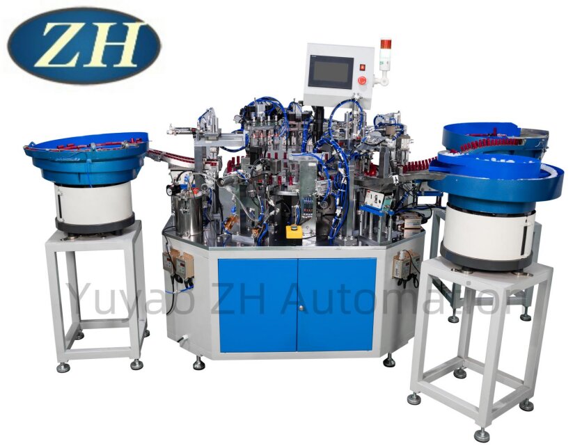 Lipstick Tube Assembly Machine Reliability For Three Pieces